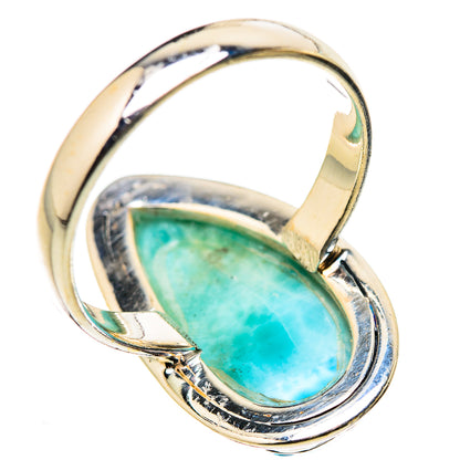Larimar Rings handcrafted by Ana Silver Co - RING130963 - Photo 3