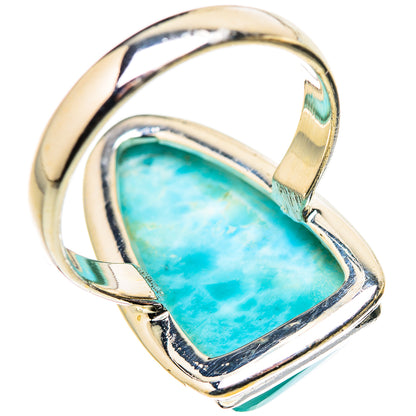 Larimar Rings handcrafted by Ana Silver Co - RING130966 - Photo 3