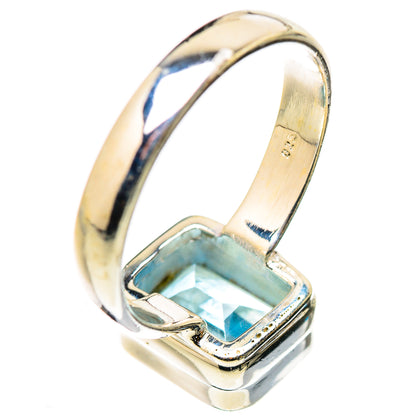 Blue Topaz Rings handcrafted by Ana Silver Co - RING130967 - Photo 3