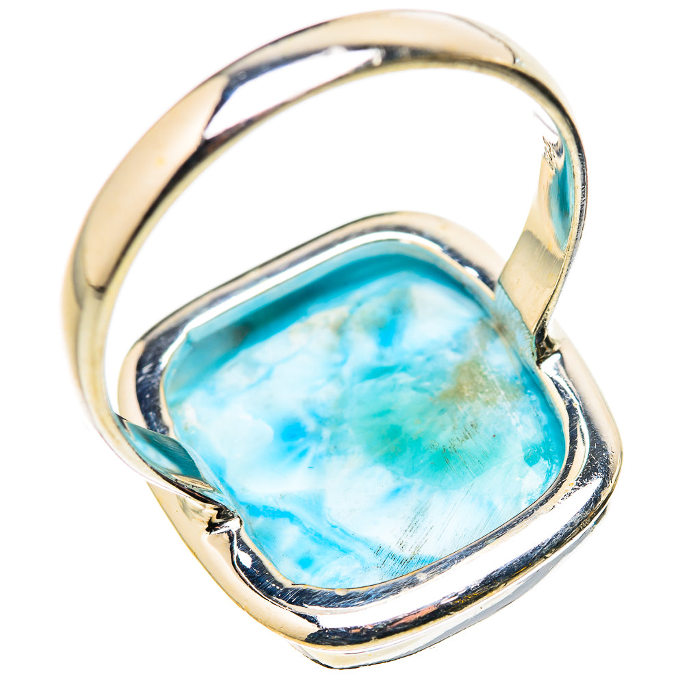 Larimar Rings handcrafted by Ana Silver Co - RING130978 - Photo 3