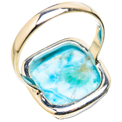 Larimar Rings handcrafted by Ana Silver Co - RING130978 - Photo 3