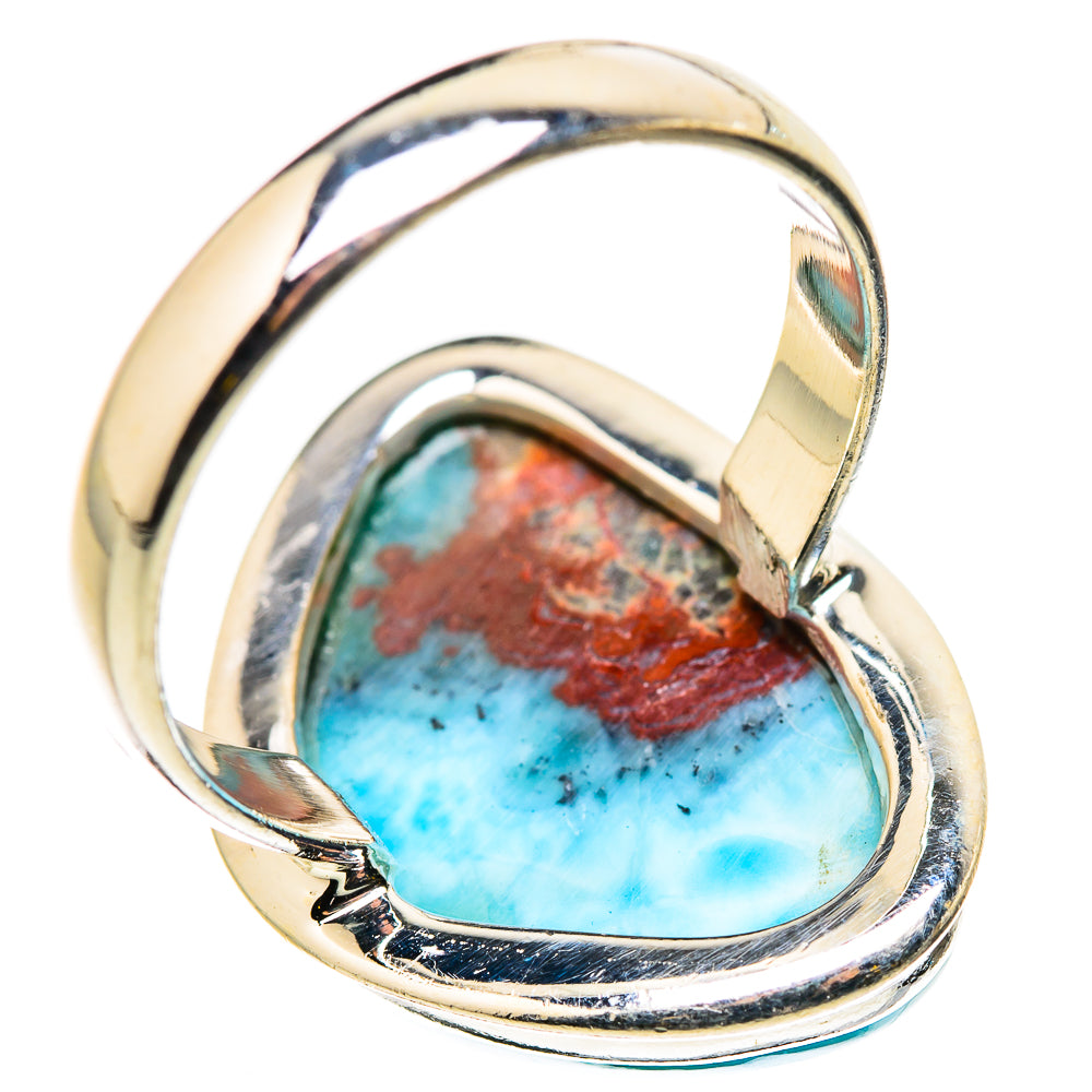 Larimar Rings handcrafted by Ana Silver Co - RING130981 - Photo 3