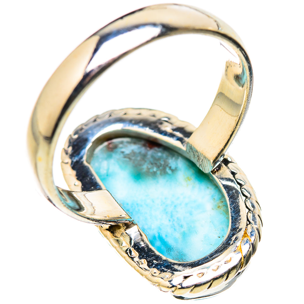 Larimar Rings handcrafted by Ana Silver Co - RING130984 - Photo 3