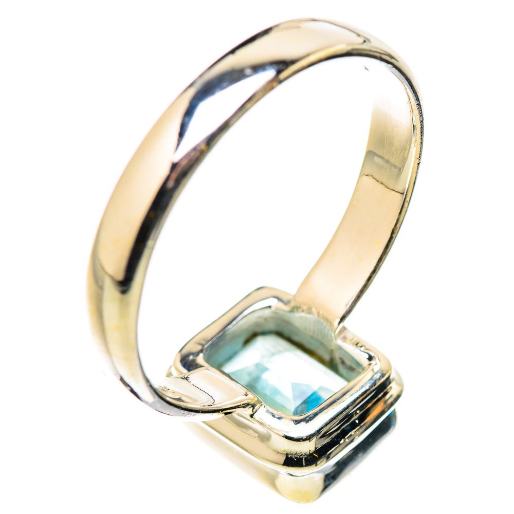 Blue Topaz Rings handcrafted by Ana Silver Co - RING130987 - Photo 3