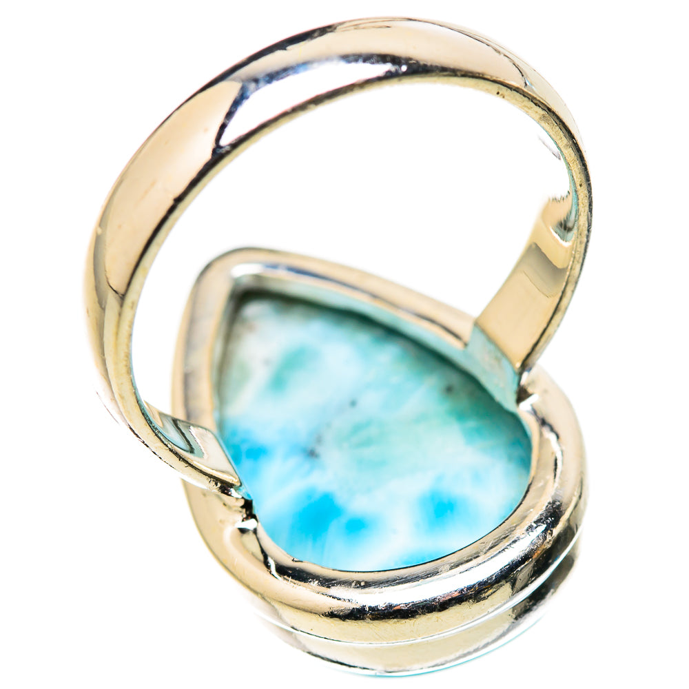 Larimar Rings handcrafted by Ana Silver Co - RING130996 - Photo 3