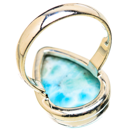 Larimar Rings handcrafted by Ana Silver Co - RING130996 - Photo 3