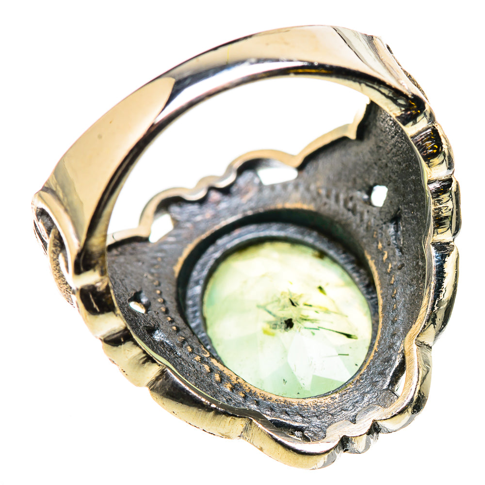 Prehnite Rings handcrafted by Ana Silver Co - RING131002 - Photo 3