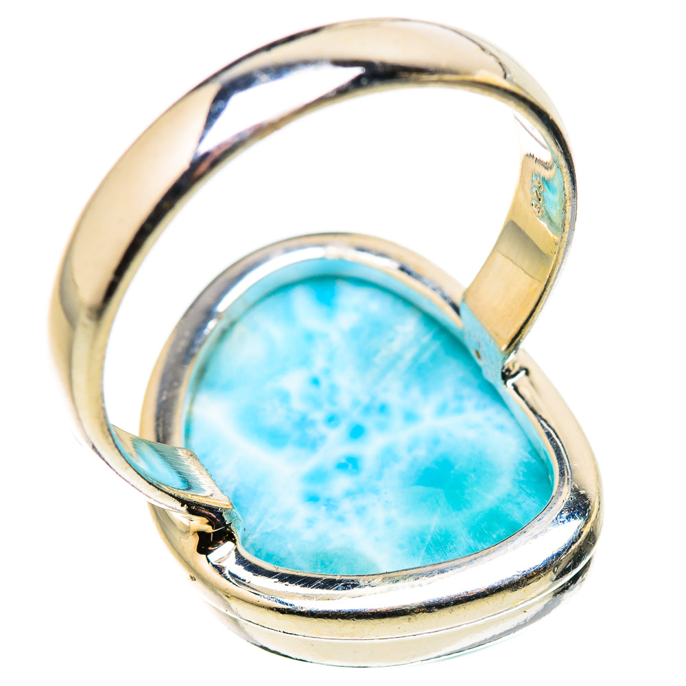 Larimar Rings handcrafted by Ana Silver Co - RING131009 - Photo 3