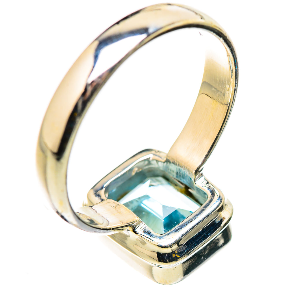 Blue Topaz Rings handcrafted by Ana Silver Co - RING131033 - Photo 3