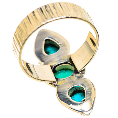 Sleeping Beauty Turquoise Rings handcrafted by Ana Silver Co - RING131046 - Photo 3
