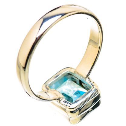 Blue Topaz Rings handcrafted by Ana Silver Co - RING131067 - Photo 3