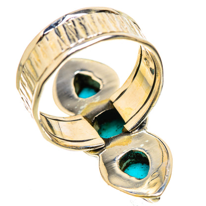 Sleeping Beauty Turquoise Rings handcrafted by Ana Silver Co - RING131070 - Photo 3