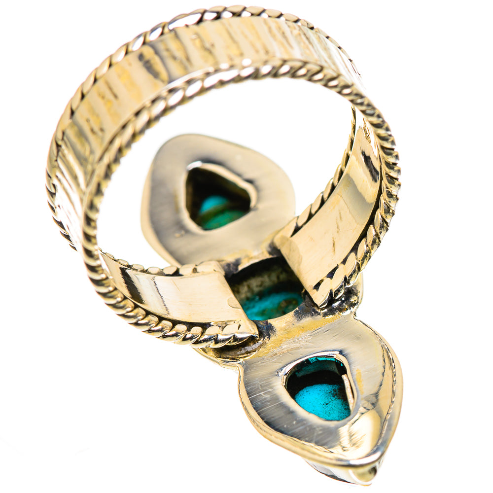 Larimar Rings handcrafted by Ana Silver Co - RING131074 - Photo 3