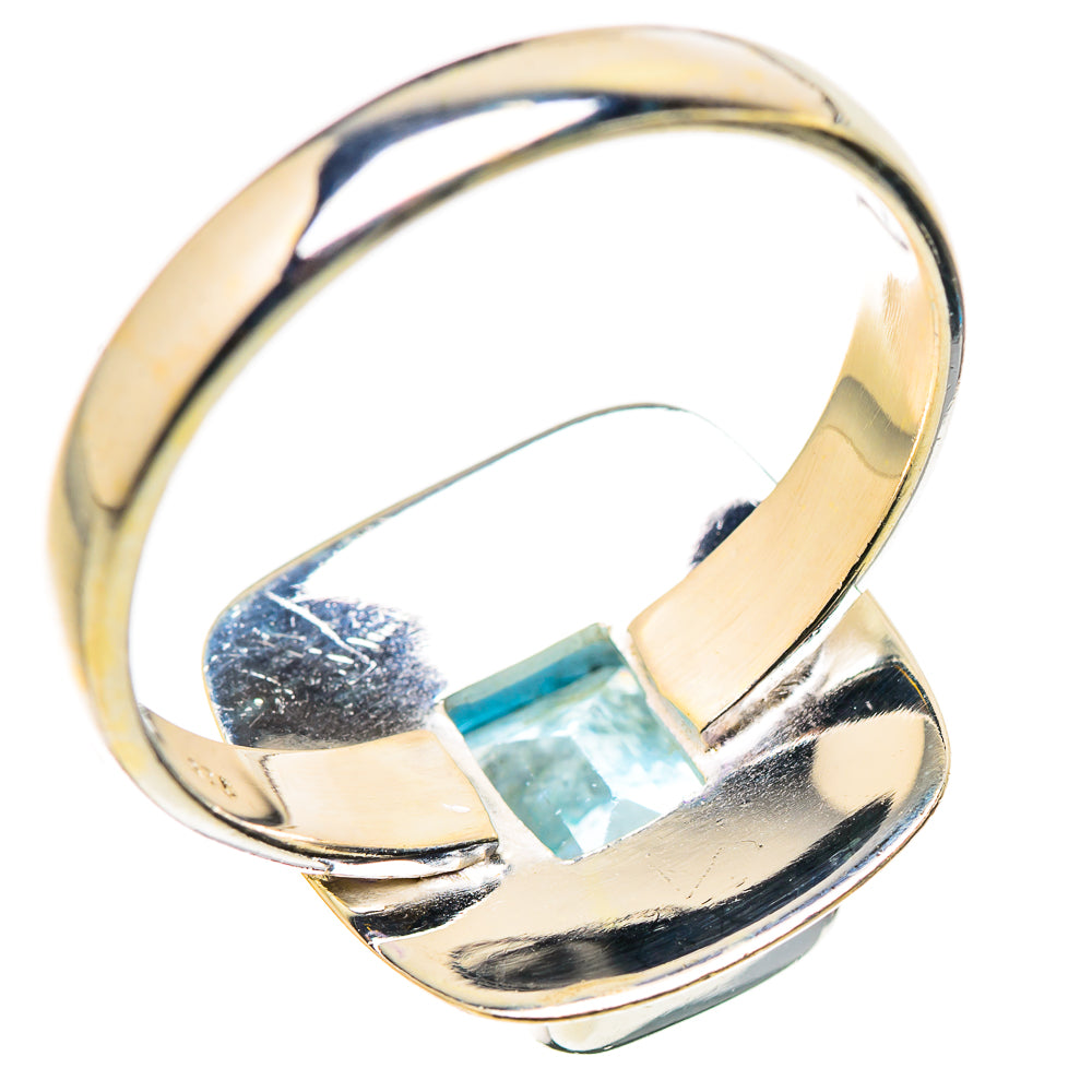 Blue Topaz Rings handcrafted by Ana Silver Co - RING131075 - Photo 3
