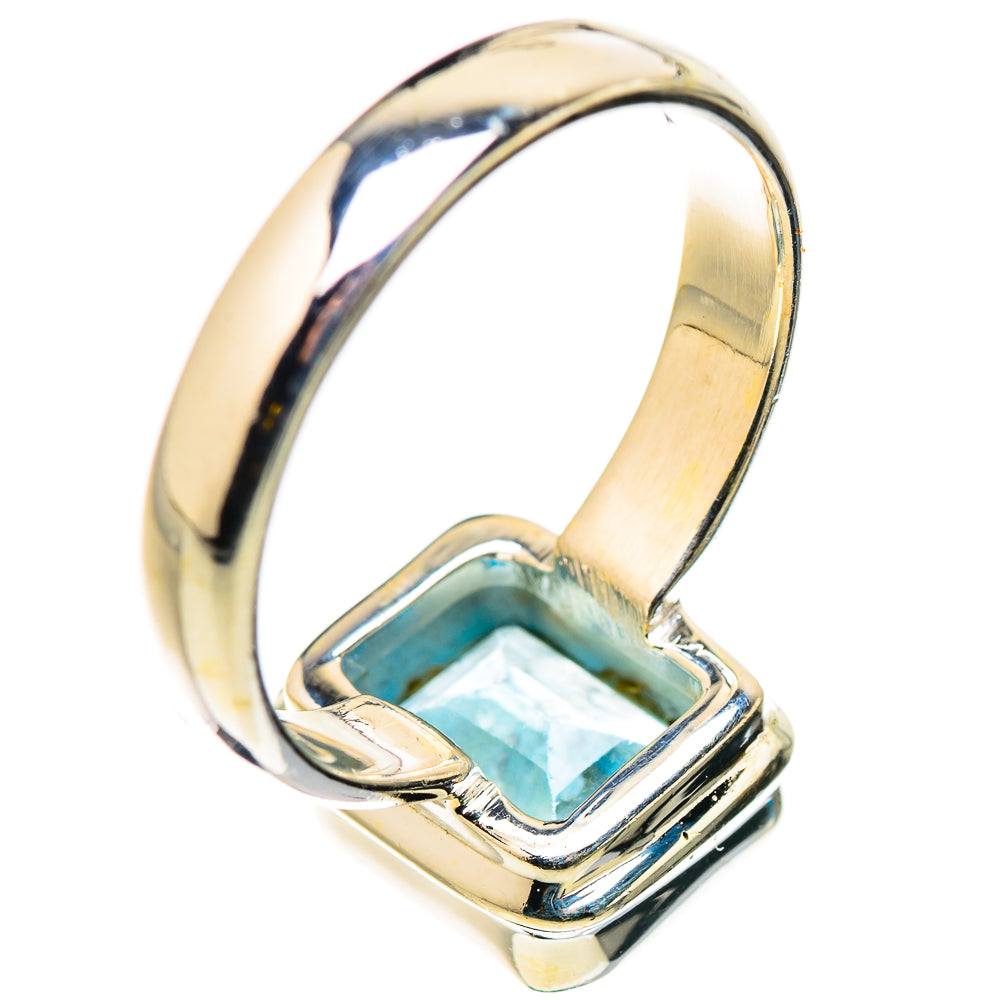 Blue Topaz Rings handcrafted by Ana Silver Co - RING131079 - Photo 3