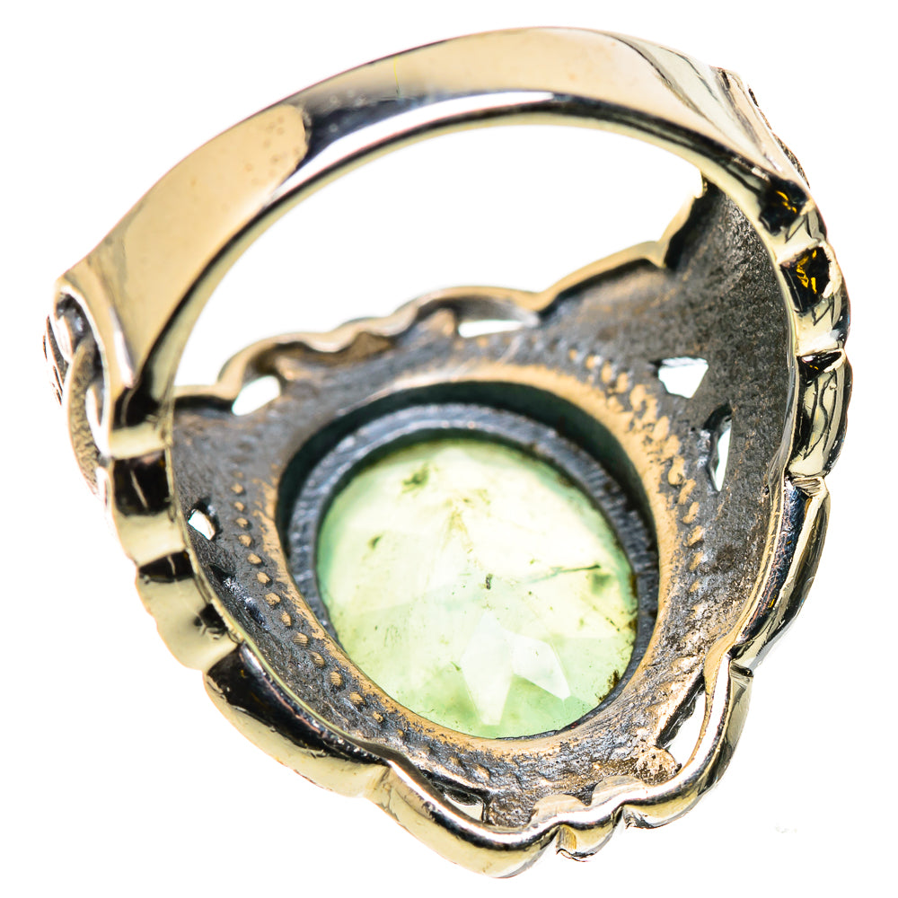 Prehnite Rings handcrafted by Ana Silver Co - RING131081 - Photo 3