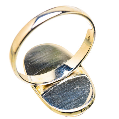 Rainbow Moonstone Rings handcrafted by Ana Silver Co - RING131119 - Photo 3