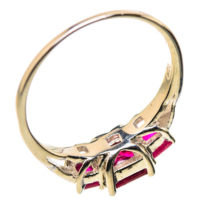Ruby Rings handcrafted by Ana Silver Co - RING131125 - Photo 3