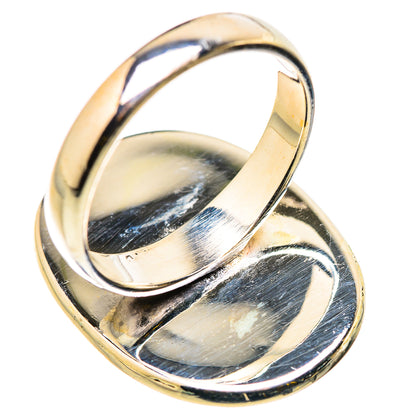 Rainbow Moonstone Rings handcrafted by Ana Silver Co - RING131140 - Photo 3