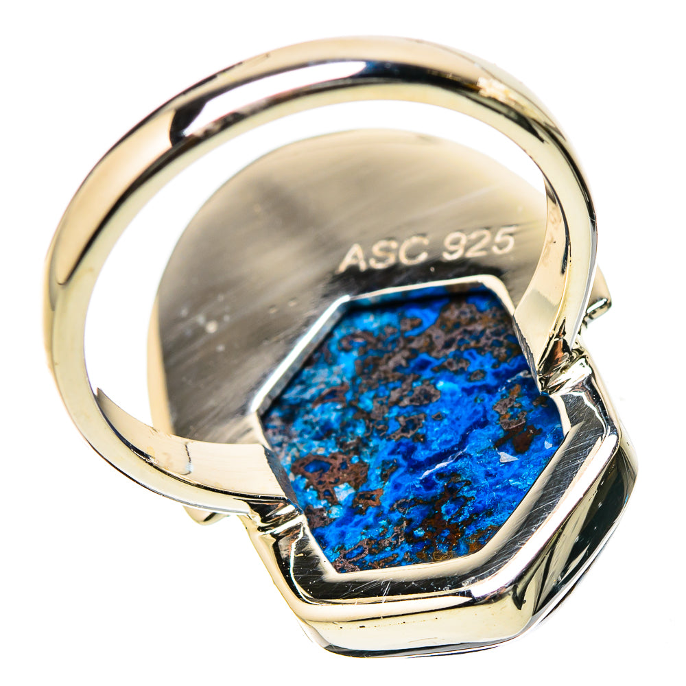 Shattuckite Rings handcrafted by Ana Silver Co - RING131149 - Photo 3