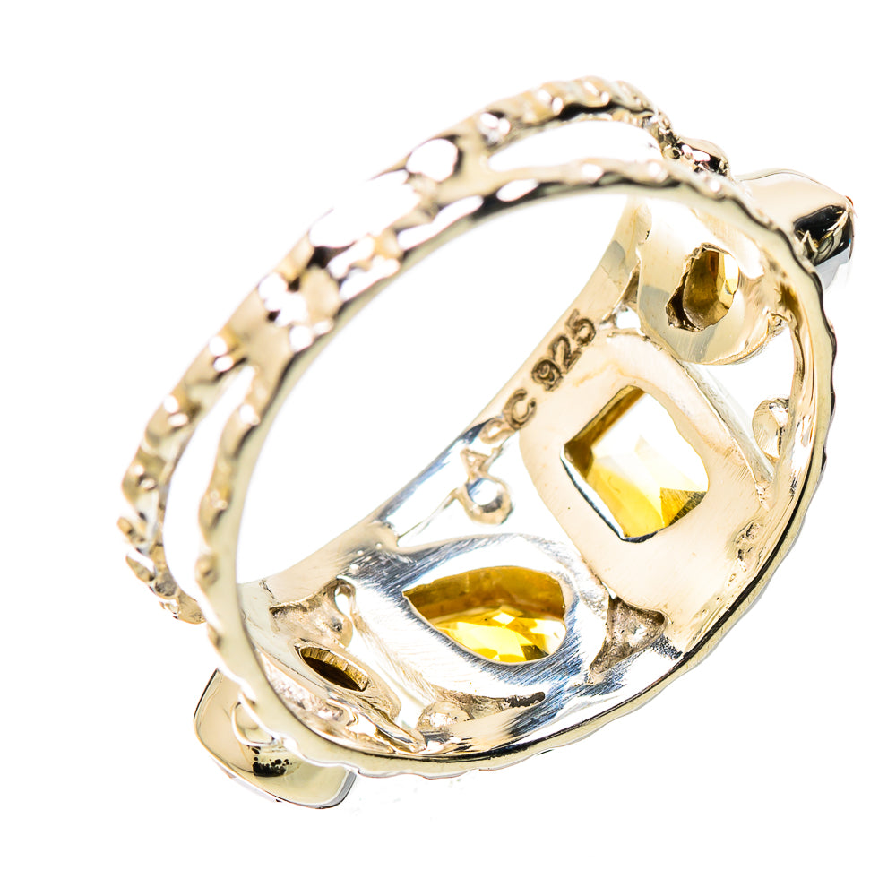 Citrine Rings handcrafted by Ana Silver Co - RING131157 - Photo 3