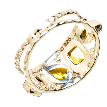 Citrine Rings handcrafted by Ana Silver Co - RING131157 - Photo 3