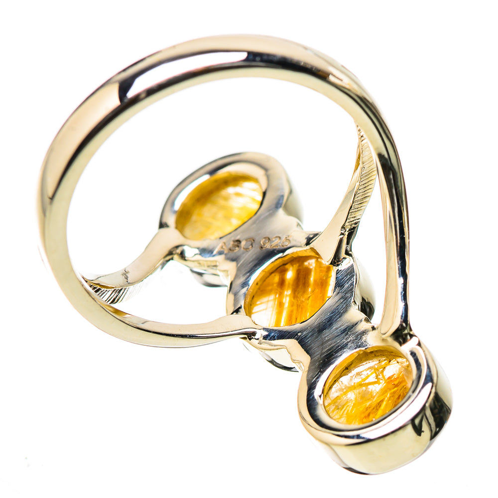 Rutilated Quartz Rings handcrafted by Ana Silver Co - RING131165 - Photo 3