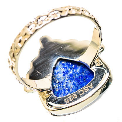 Lapis Lazuli Rings handcrafted by Ana Silver Co - RING131176 - Photo 3