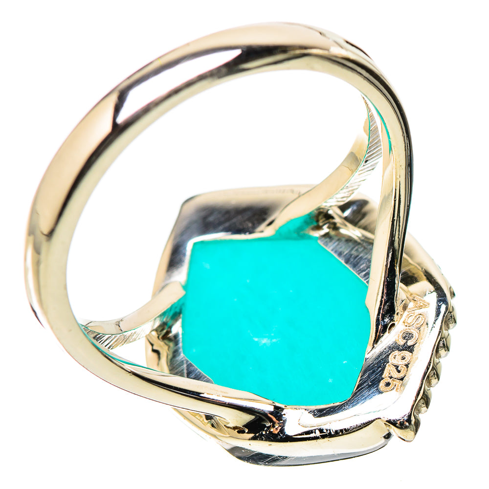 Amazonite Rings handcrafted by Ana Silver Co - RING131178 - Photo 3