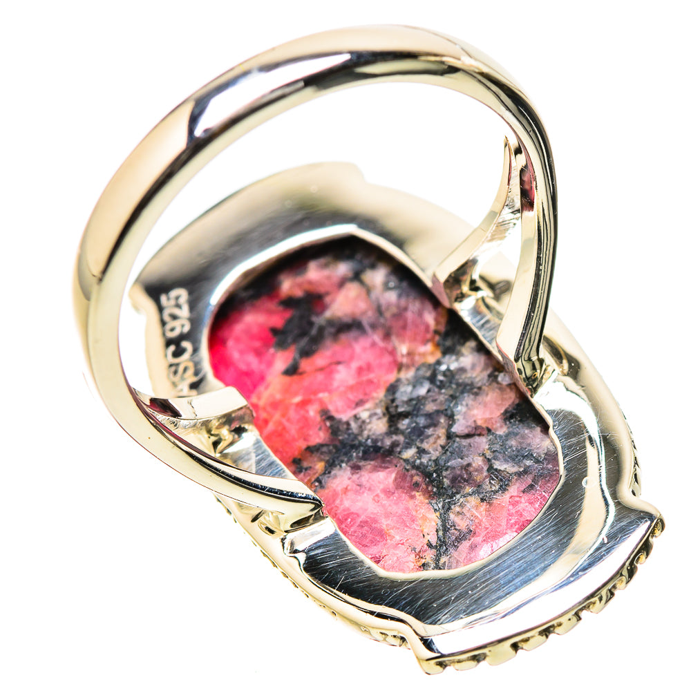 Rhodonite Rings handcrafted by Ana Silver Co - RING131180 - Photo 3