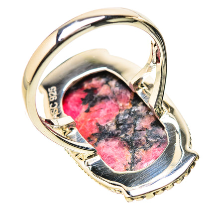 Rhodonite Rings handcrafted by Ana Silver Co - RING131180 - Photo 3