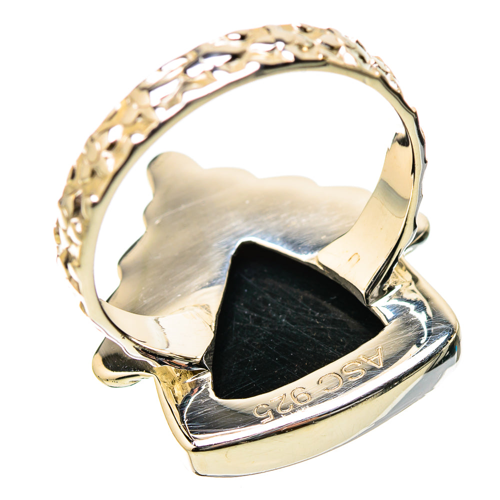 Black Onyx Rings handcrafted by Ana Silver Co - RING131183 - Photo 3