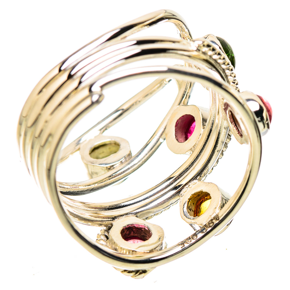 Tourmaline Rings handcrafted by Ana Silver Co - RING131191 - Photo 3