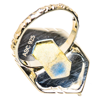 Labradorite Rings handcrafted by Ana Silver Co - RING131192 - Photo 3