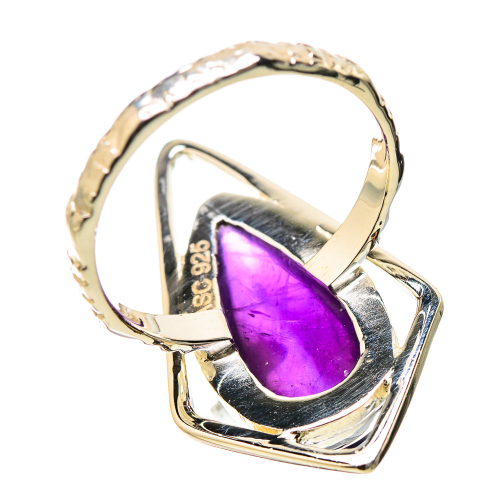 Amethyst Rings handcrafted by Ana Silver Co - RING131200 - Photo 3