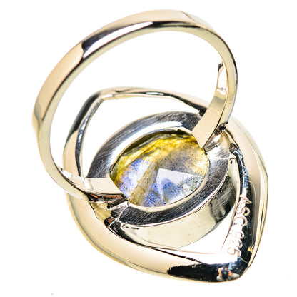 Labradorite Rings handcrafted by Ana Silver Co - RING131212 - Photo 3