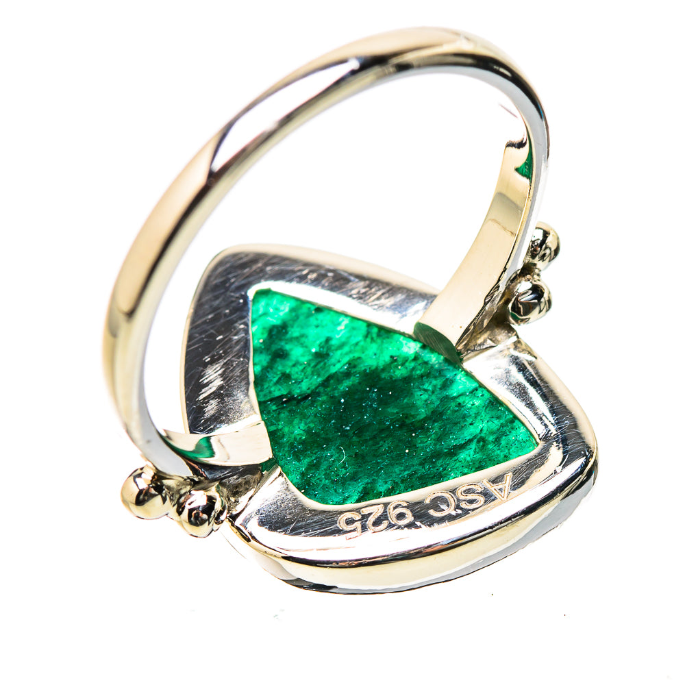 Green Aventurine Rings handcrafted by Ana Silver Co - RING131214 - Photo 3