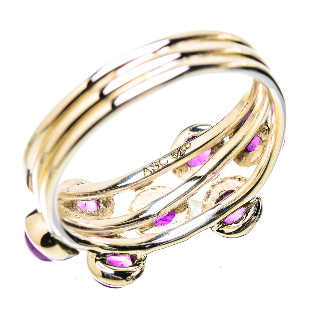 Amethyst Rings handcrafted by Ana Silver Co - RING131216 - Photo 3