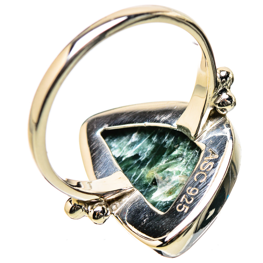 Seraphinite Rings handcrafted by Ana Silver Co - RING131222 - Photo 3