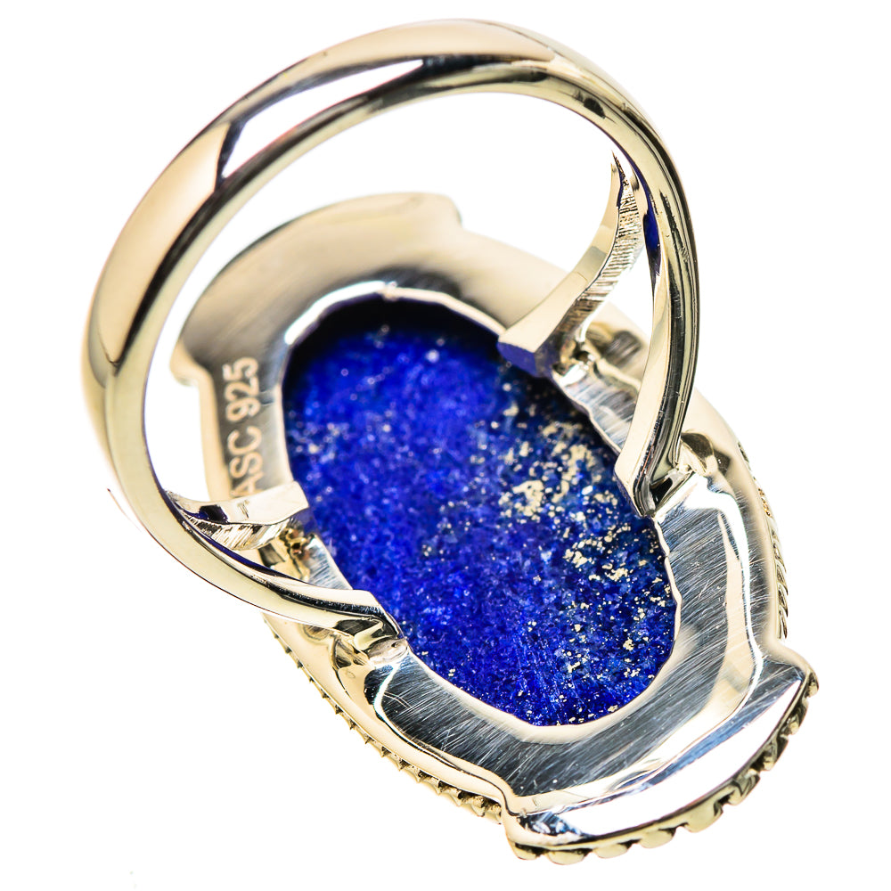 Lapis Lazuli Rings handcrafted by Ana Silver Co - RING131229 - Photo 3