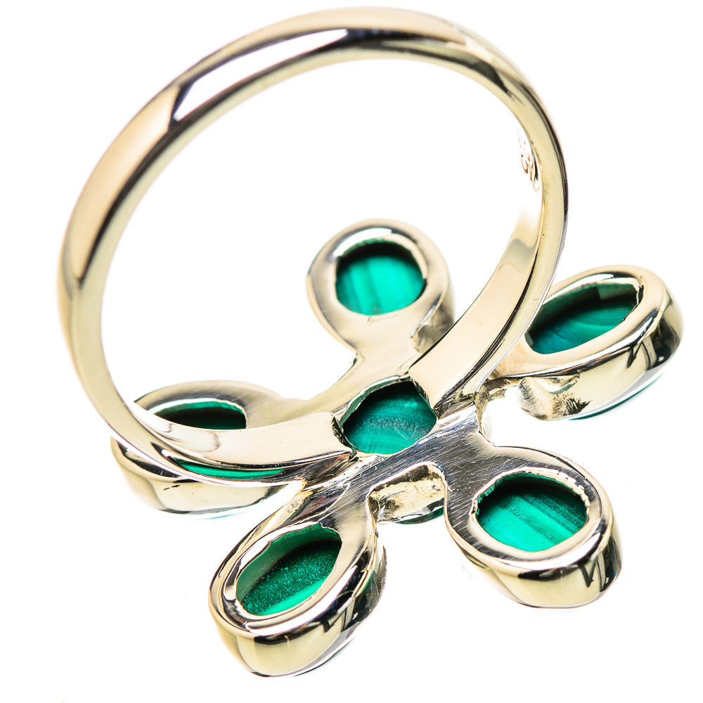 Malachite Rings handcrafted by Ana Silver Co - RING131231 - Photo 3