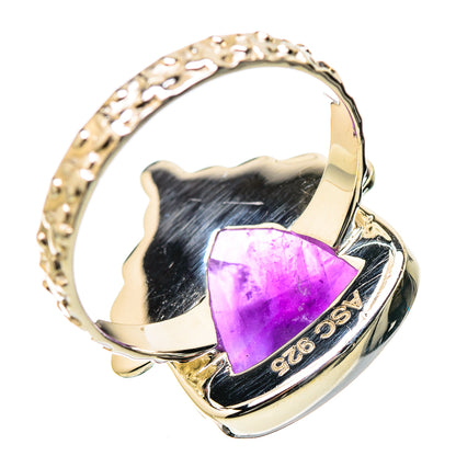 Amethyst Rings handcrafted by Ana Silver Co - RING131232 - Photo 3