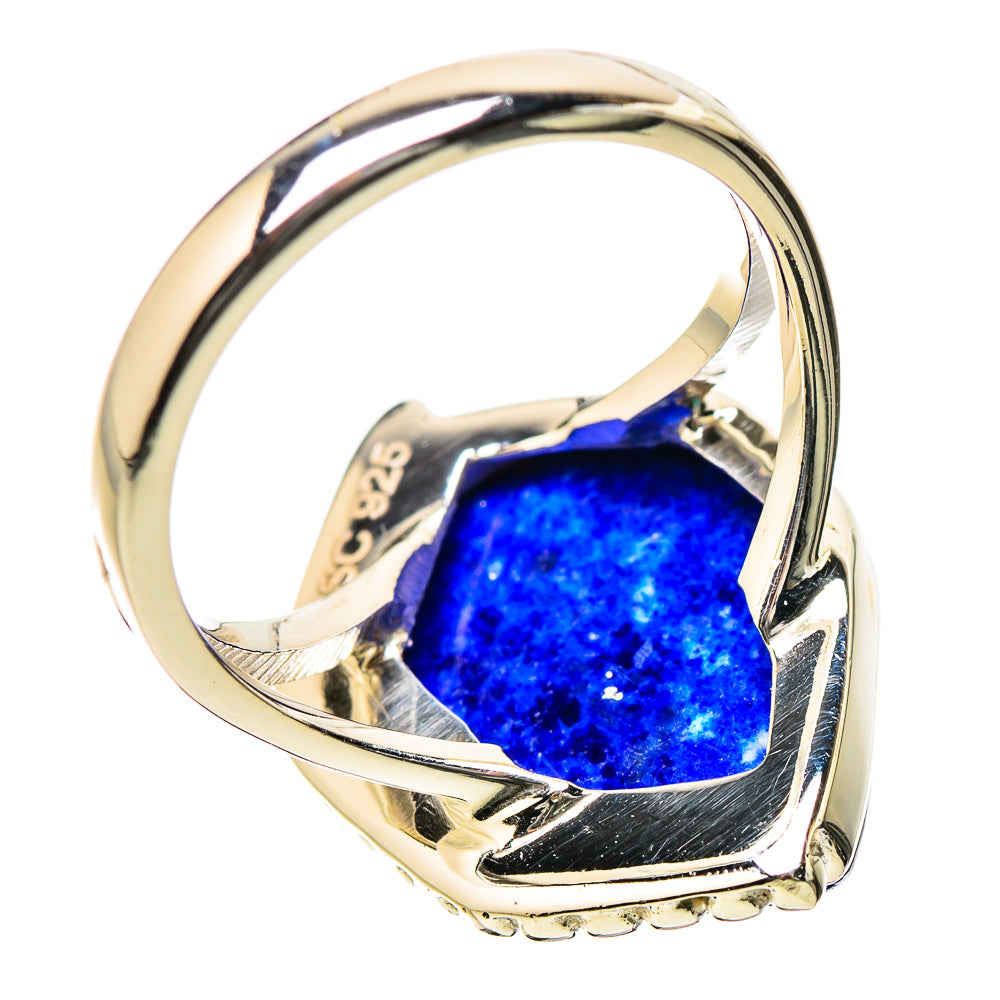 Lapis Lazuli Rings handcrafted by Ana Silver Co - RING131237 - Photo 3
