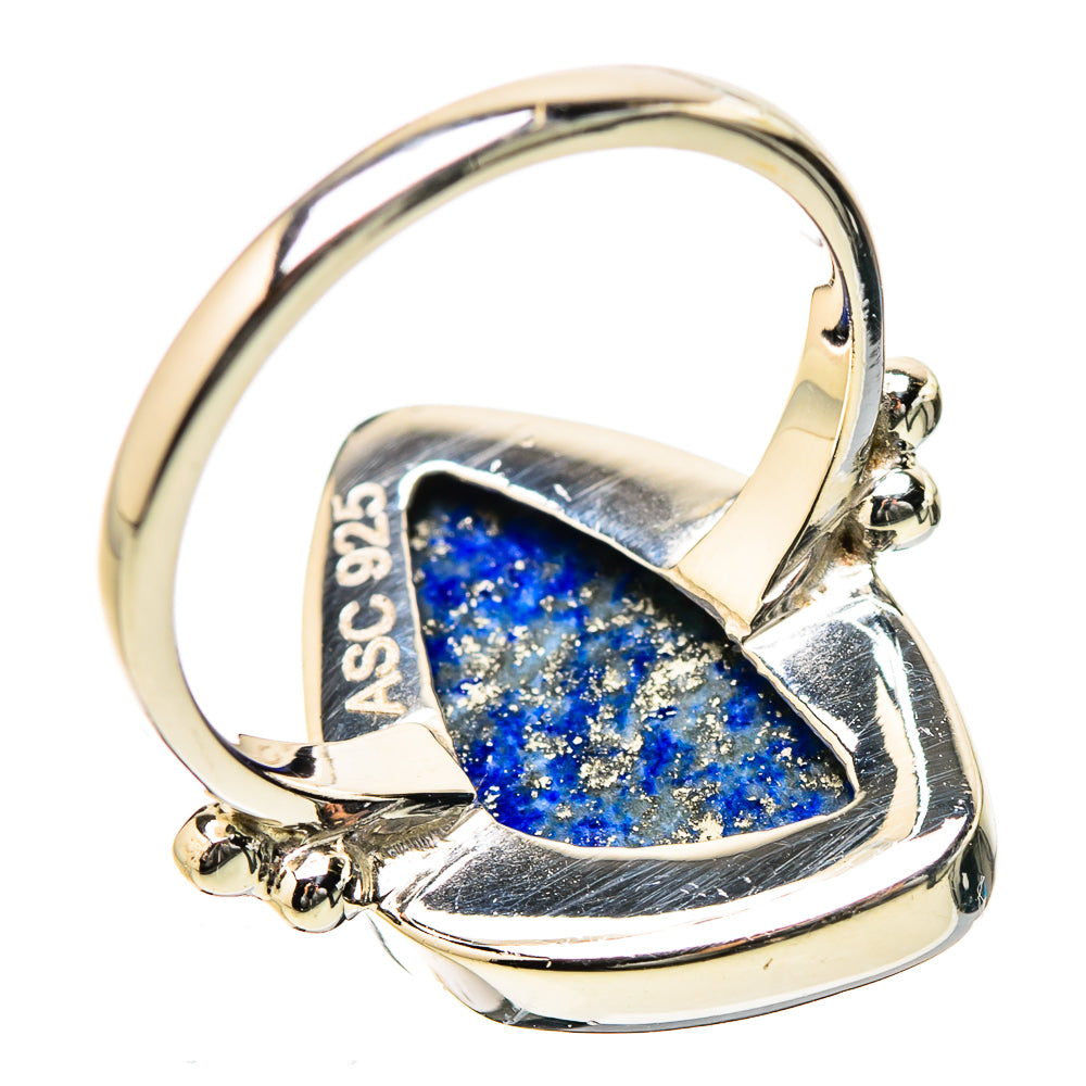 Lapis Lazuli Rings handcrafted by Ana Silver Co - RING131239 - Photo 3