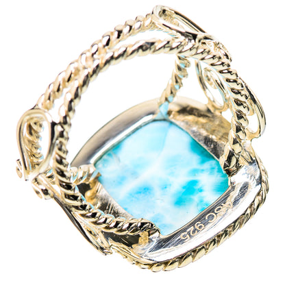 Larimar Rings handcrafted by Ana Silver Co - RING131255 - Photo 3