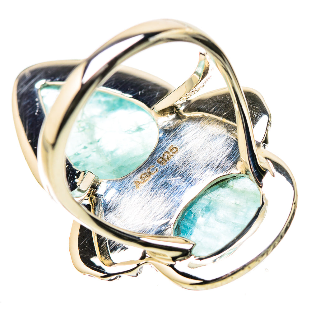 Aquamarine Rings handcrafted by Ana Silver Co - RING131259 - Photo 3