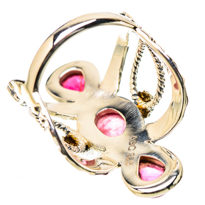 Pink Tourmaline Rings handcrafted by Ana Silver Co - RING131264 - Photo 3