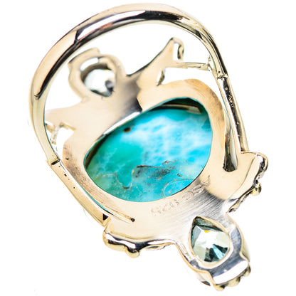 Larimar Rings handcrafted by Ana Silver Co - RING131290 - Photo 3