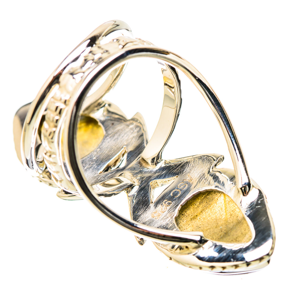 Labradorite Rings handcrafted by Ana Silver Co - RING131291 - Photo 3