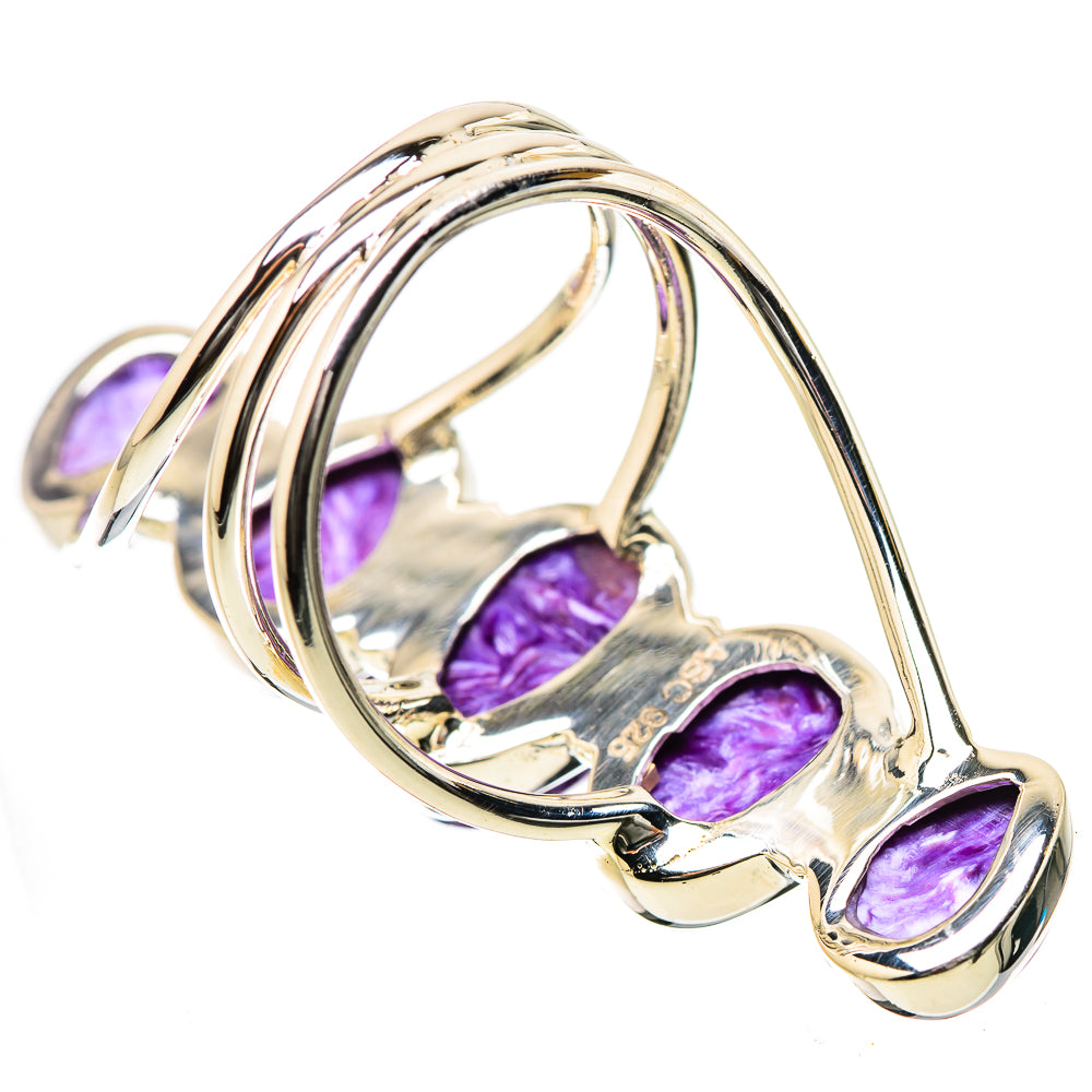 Charoite Rings handcrafted by Ana Silver Co - RING131316 - Photo 3